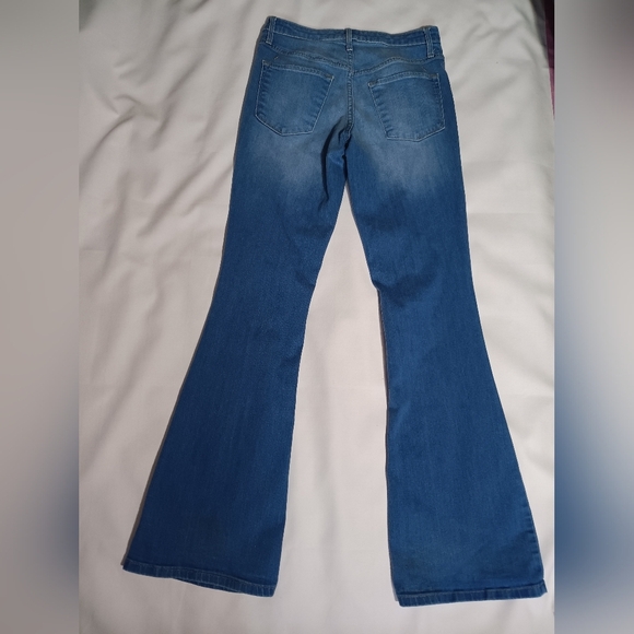 Mossimo Supply Co. Blue Straight Leg Jeans with Classic Wash - Picture 4 of 4
